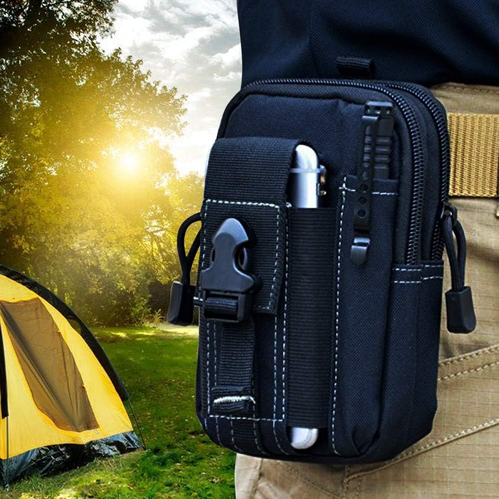 Phone Holder - Taktische Molle-Gürteltasche, Militär-Hüfttasche, EDC-Werkzeug-Organizer, Telefonholster-Halter für