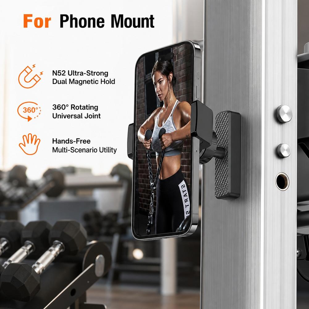 Phone Holder - Magnetischer Handyhalter fürs Fitnessstudio 360 °
