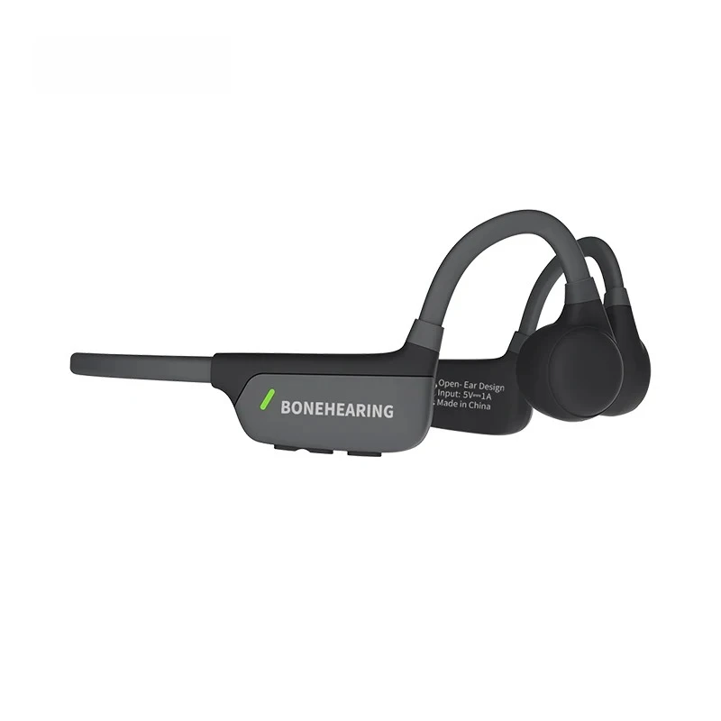 Headphones Wireless - Neueste geräuschunterdrückende Sport-Knochenleitungs-Kopfhörer, Hörhilfe, IPX5 wasserdichtes,