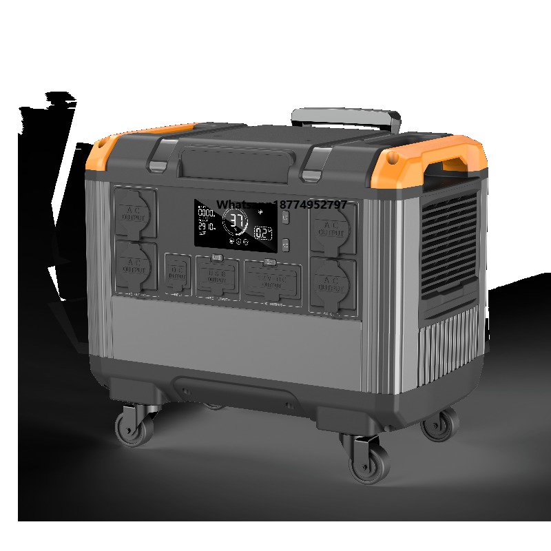 Power Bank - Neueste 3000W Schnelllade-Powerbank, 140400mAh Lithium-Ionen-Akku, Solarpanel,