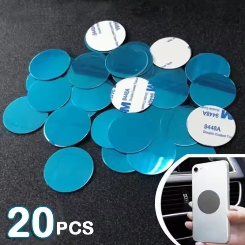 Phone Holder - 1/50 Stück ultradünne Metallplatten-Aufkleber für magnetische