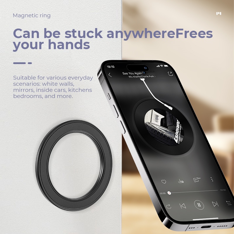 Usb Charger - Für Magsafe Starke Magnetische Ring Telefon