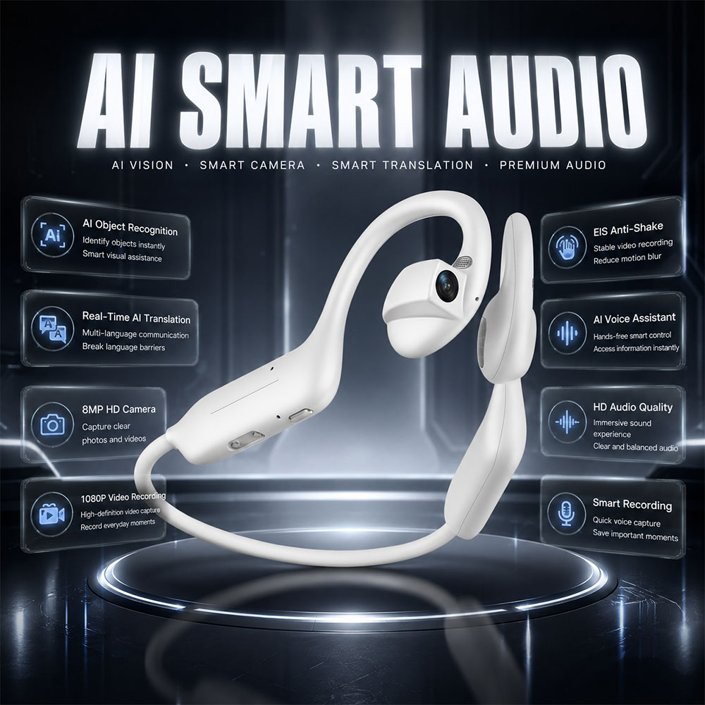 Headphones Wireless - NEUE 1080P UHD Bluetooth-Kopfhörer 800W Kamera