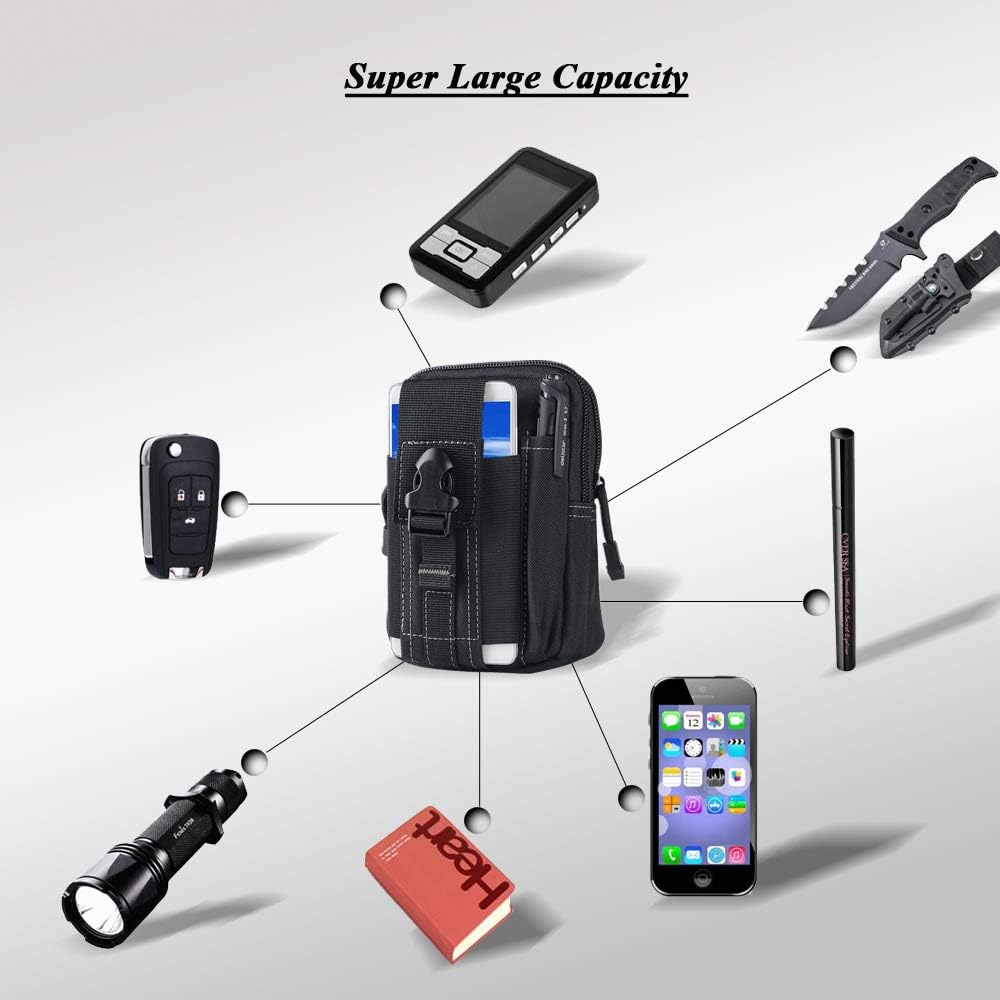 Taktische Molle-Gürteltasche,  – Phone Holder Bewertung und Preis
