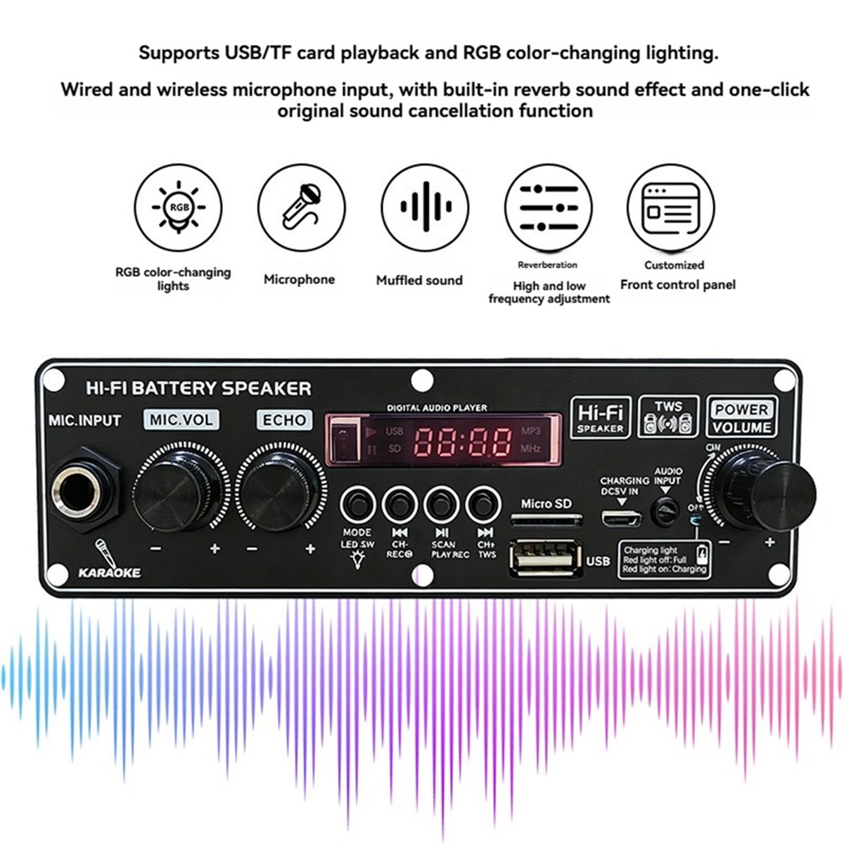 Aktualisierung. 2X10W 3,7V Ver – Bluetooth Speaker Bewertung und Preis