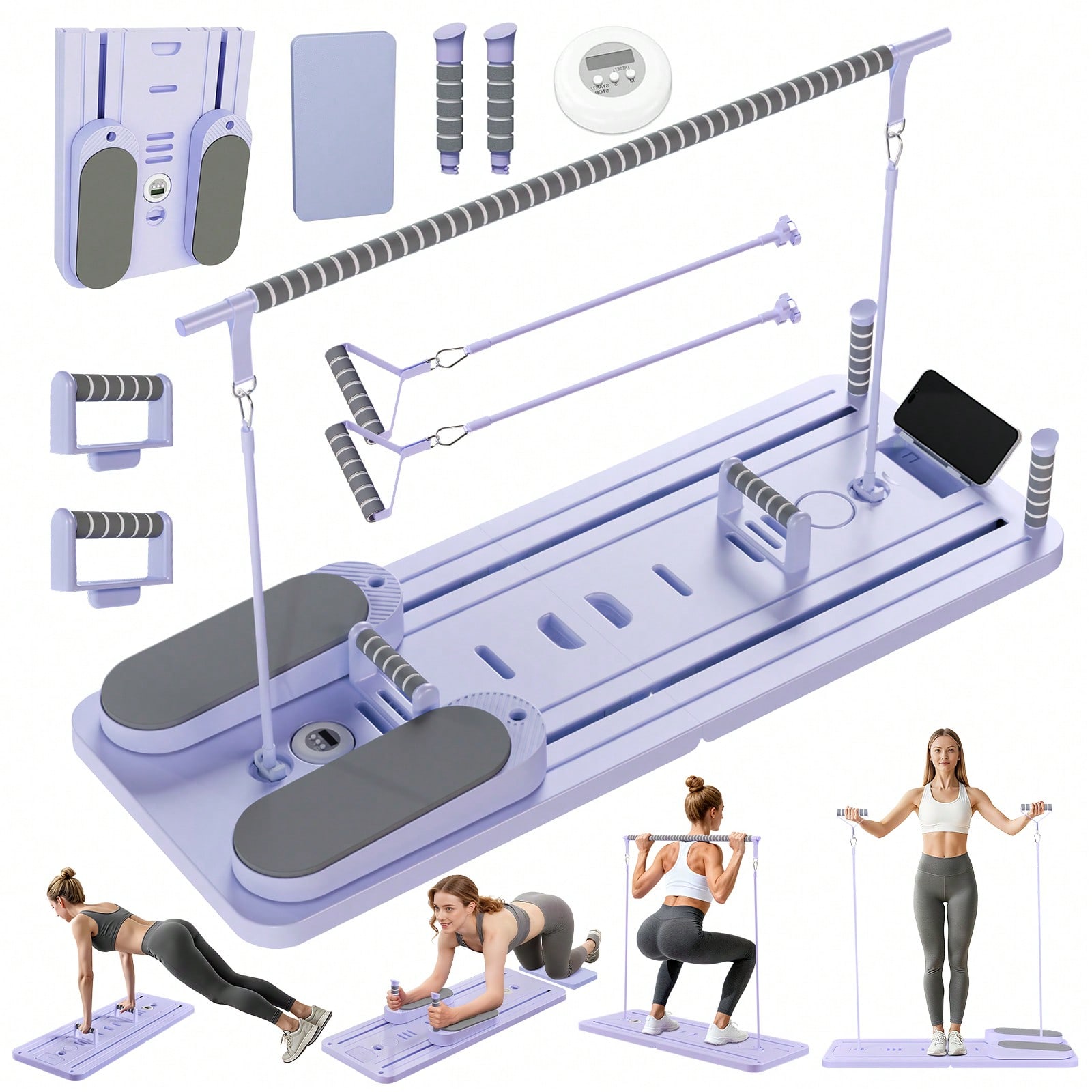 Pilates-Reformer mit Stange, P – Phone Holder Bewertung und Preis