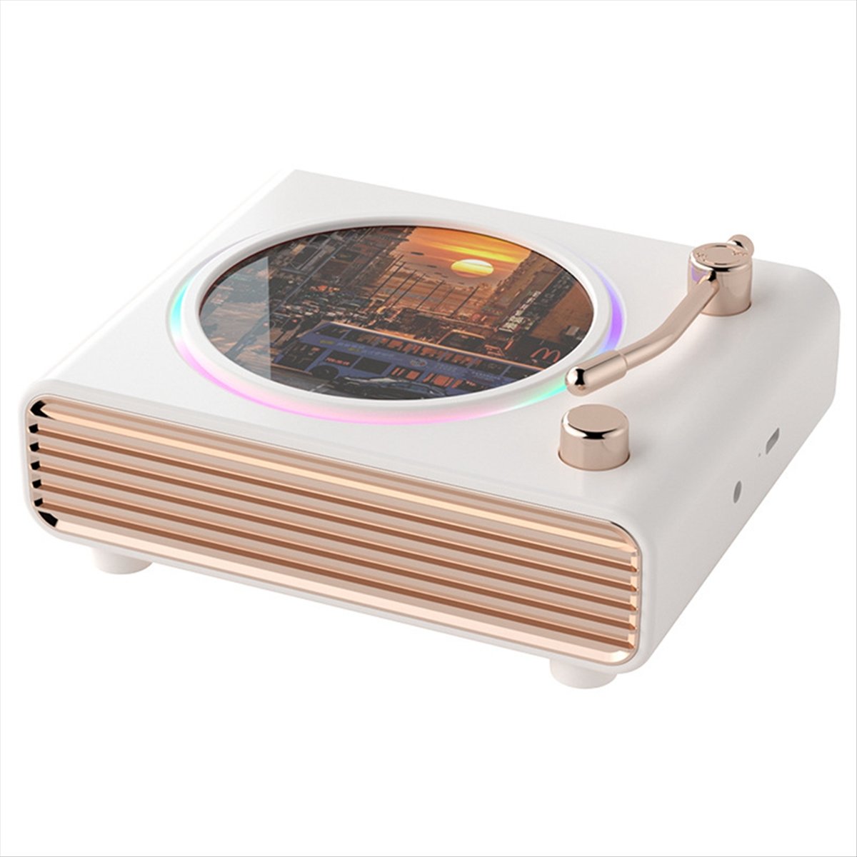 *X07A Tragbarer weißer Retro-B – Bluetooth Speaker Bewertung und Preis