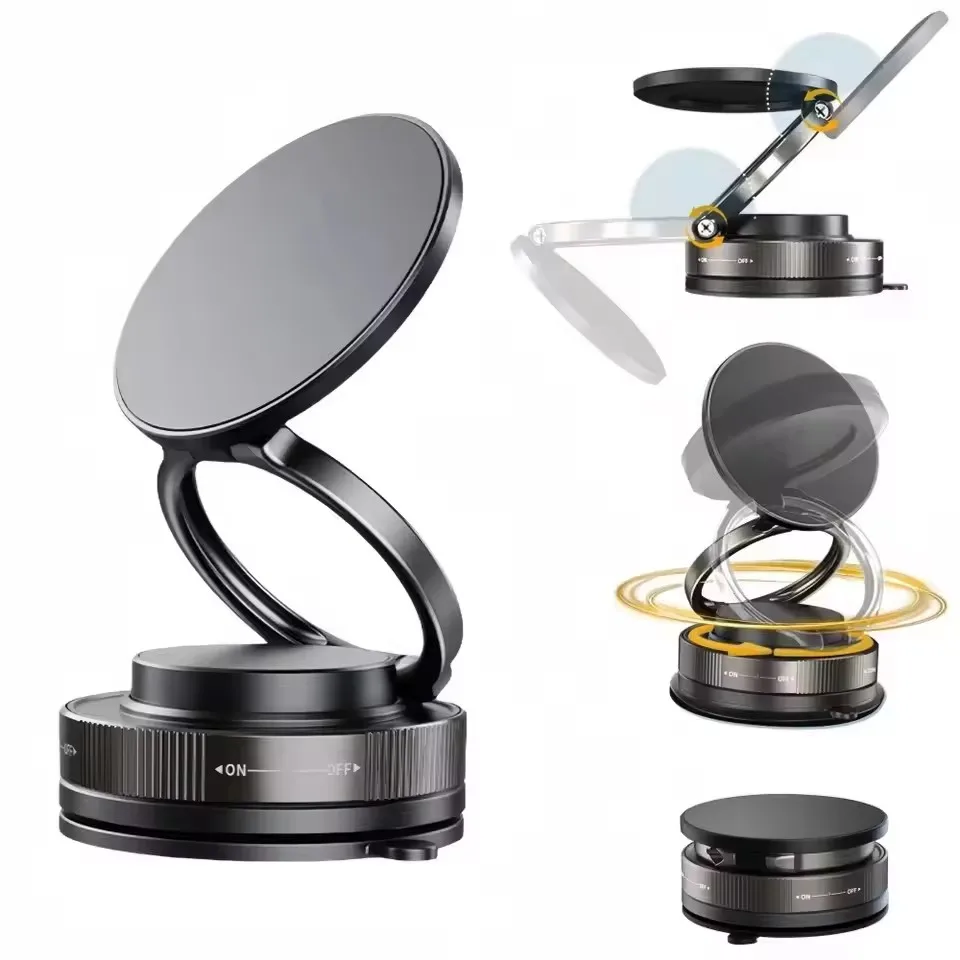 Verbessert 360 ° Vakuum-Magnet – Phone Holder Bewertung und Preis