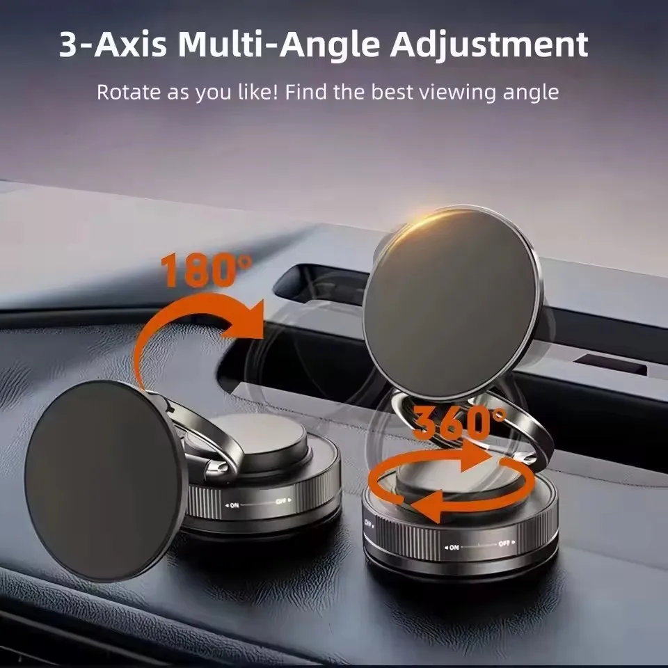 Verbessert 360 ° Vakuum-Magnet – Phone Holder Bewertung und Preis
