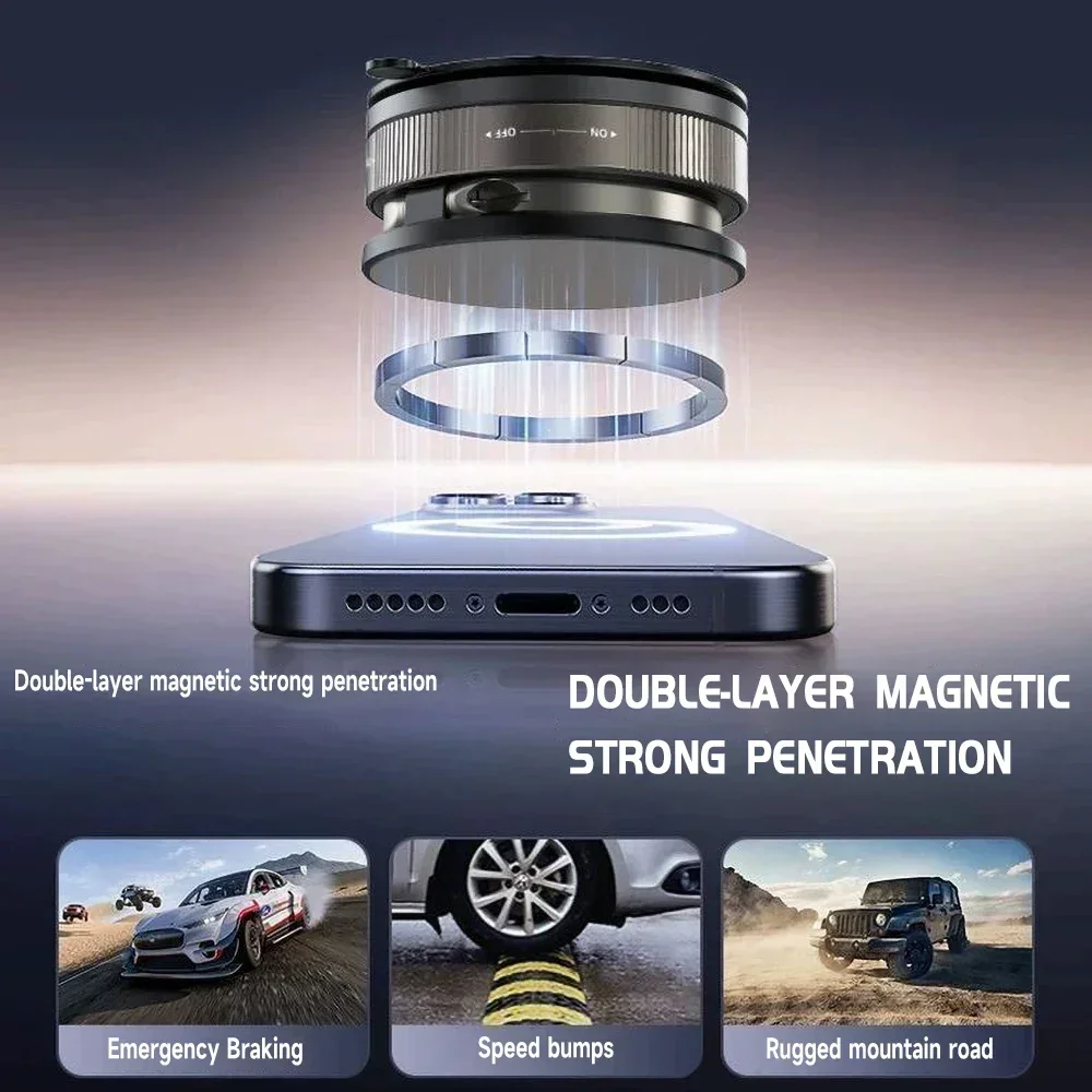 Verbessert 360 ° Vakuum-Magnet – Phone Holder Bewertung und Preis
