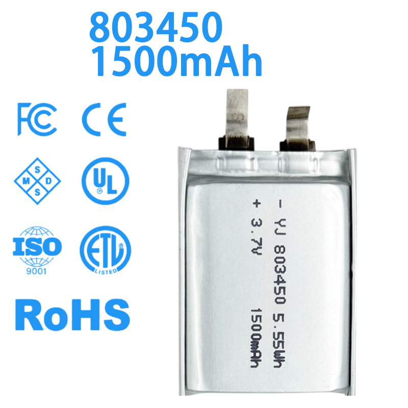 803450 3,7 V 1500 mAh kompakte – Electronics And Gadgets Ce Bewertung und Preis