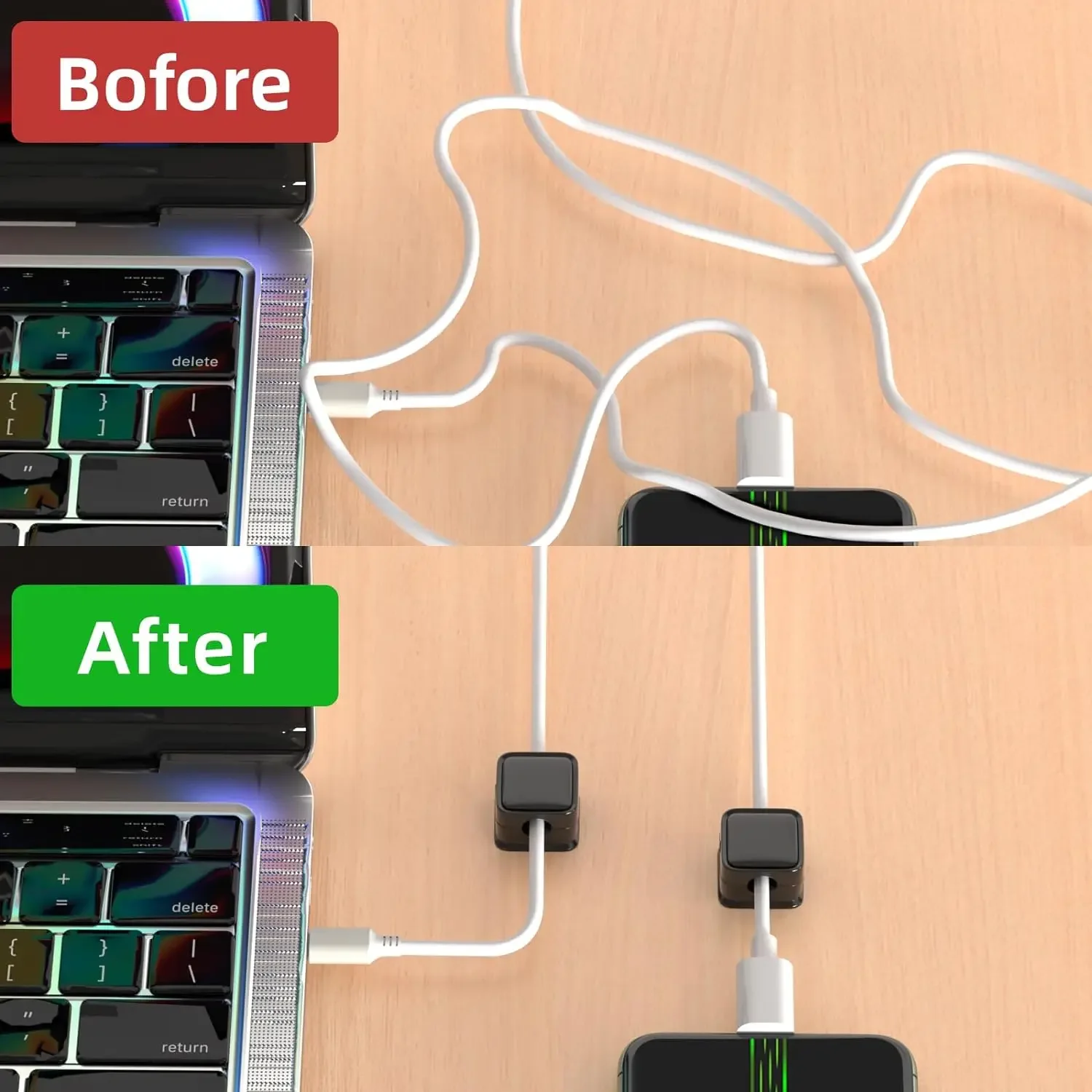 Mini-Kabelorganisator, magneti – Cable Organizer Bewertung und Preis