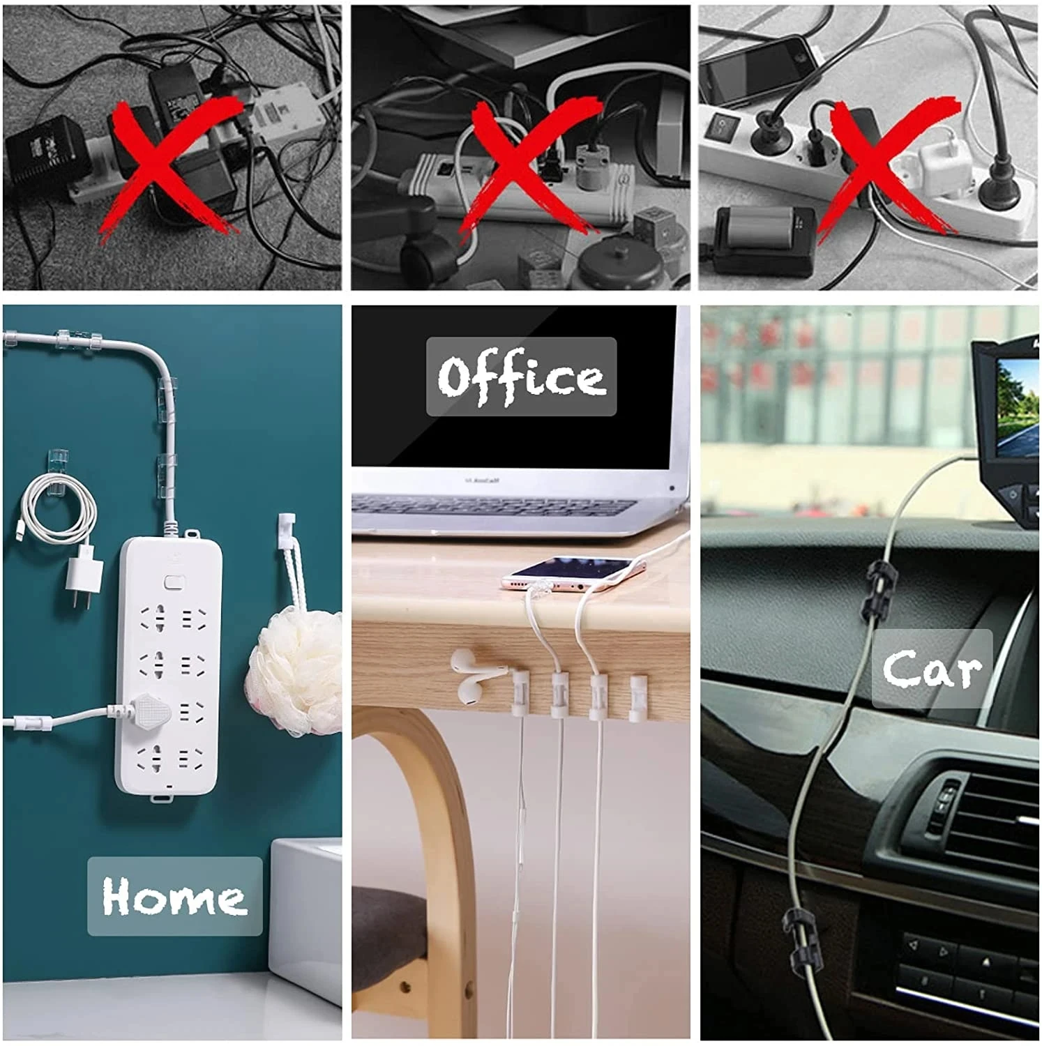 Kleine Kabelorganisationsclips – Cable Organizer Bewertung und Preis