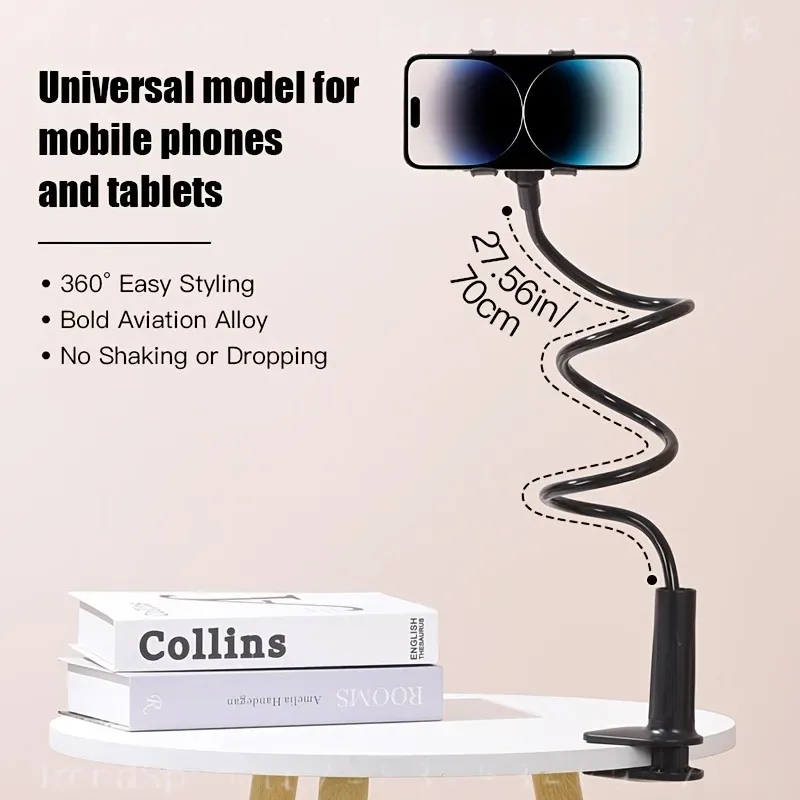 360-Grad-Flexibler Schlauch-Ha – Phone Holder Bewertung und Preis