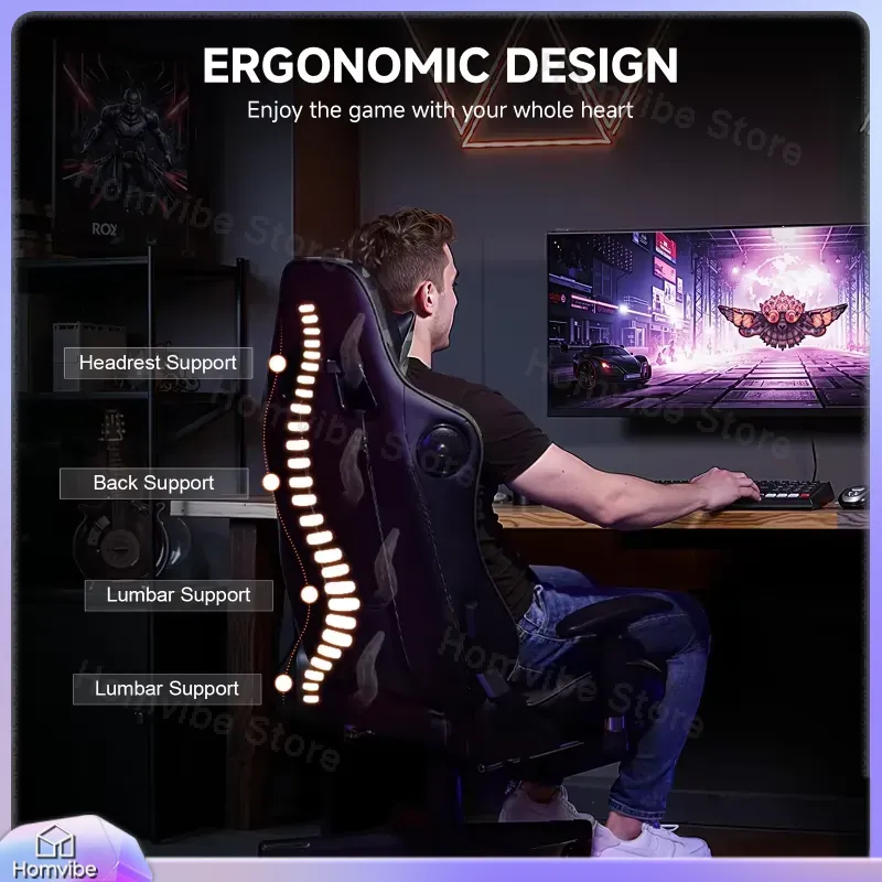 Ergonomischer Gaming-Stuhl mit – Bluetooth Speaker Bewertung und Preis