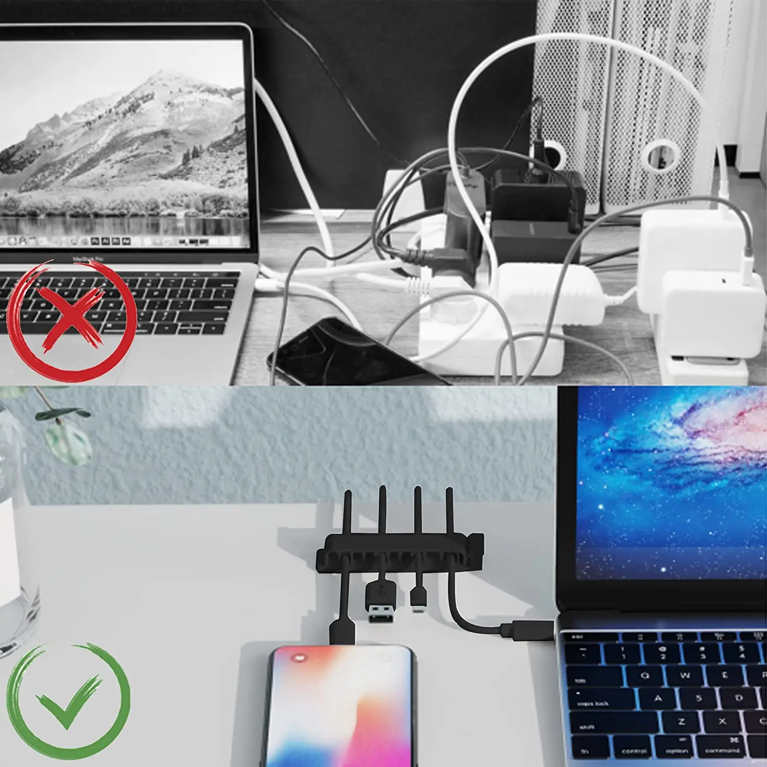Kabel-Organizer, Kabelmanageme – Cable Organizer Bewertung und Preis
