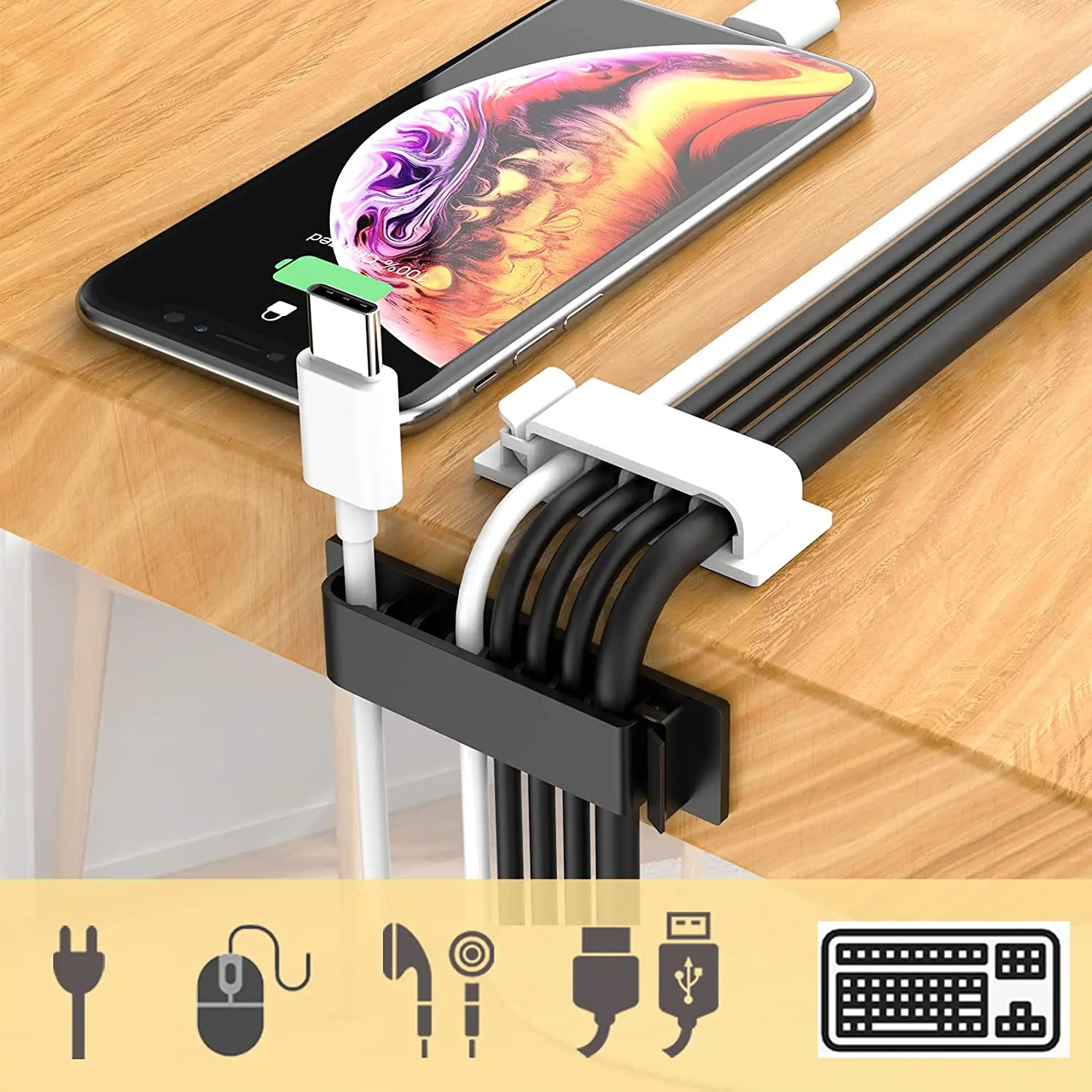 Kabel-Organizer, Kabelmanageme – Cable Organizer Bewertung und Preis